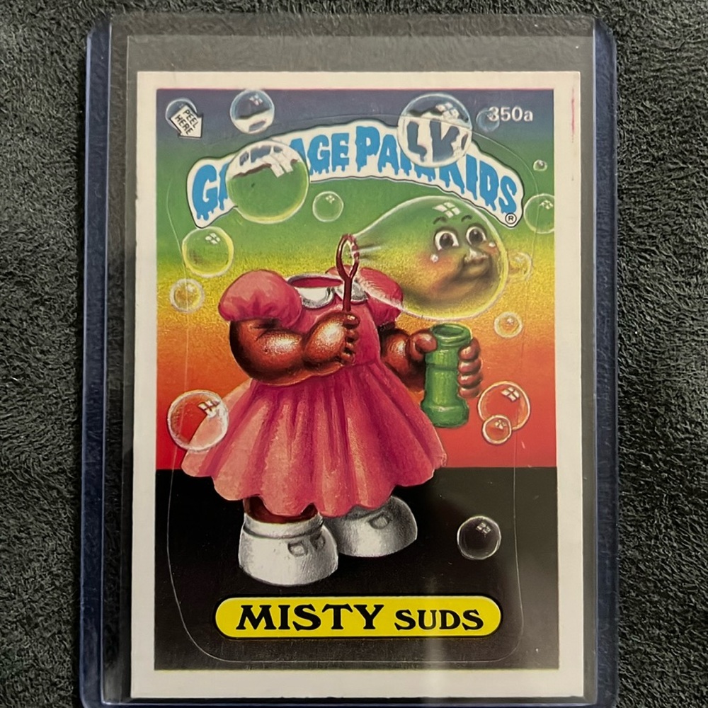 Topps garbage pail kids card